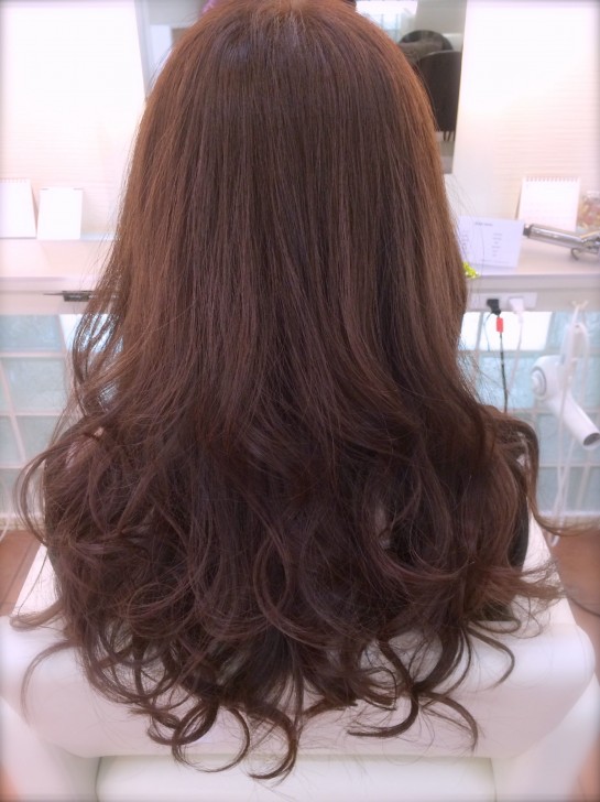 MILKY PEACH affect,アフェクト、くわも、カラー、ヘア、新瑞橋